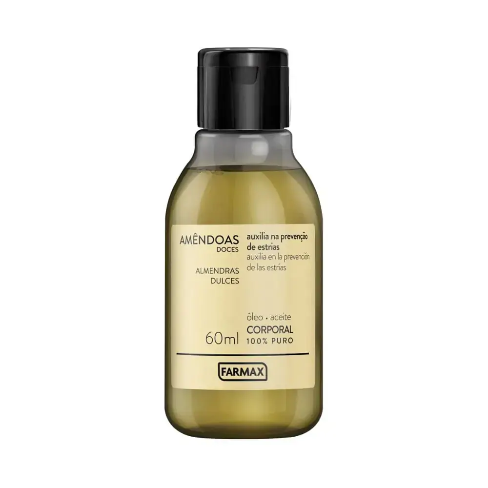 Oleo De Amendoas Doces Farmax 60 Ml