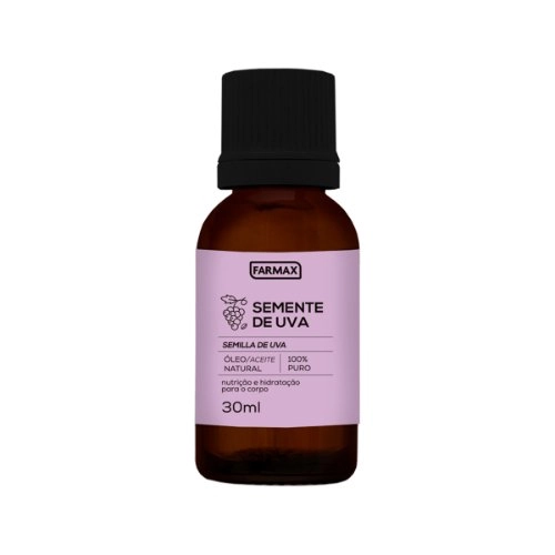 Oleo Cap Farmax Puro Sem.de Uva 30ml