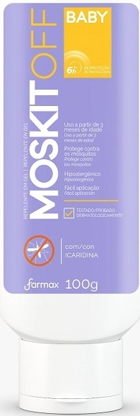 Repelente Gel Moskitoff Baby Caixa 100g