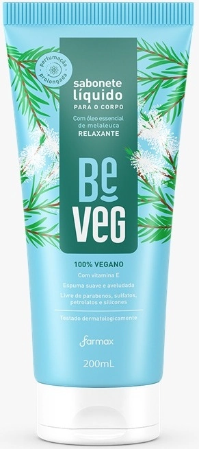 Sabonete Líquido Corporal Relaxante Beveg Bisnaga 200ml