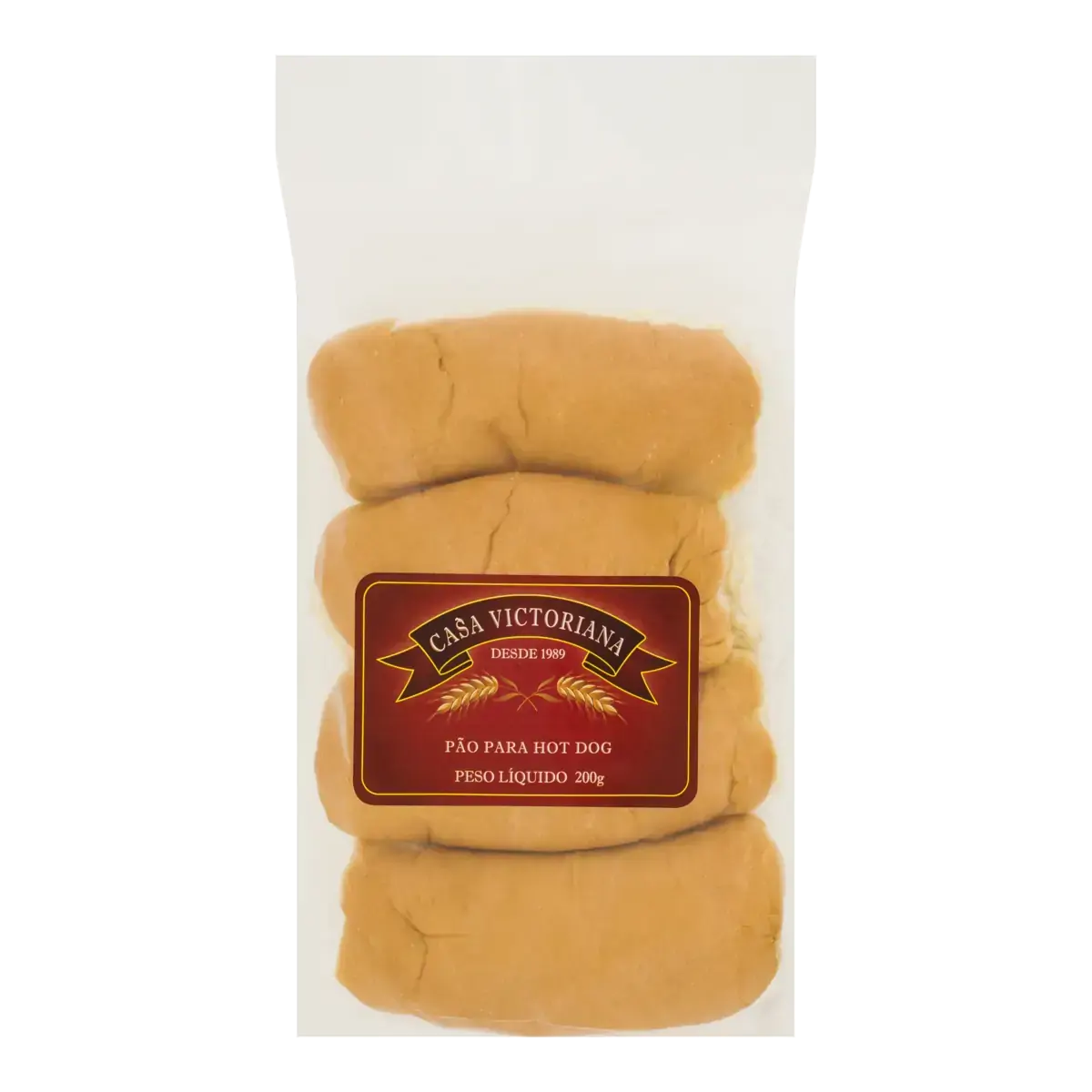 Pão para Hot-Dog Casa Victoriana Pacote 200g