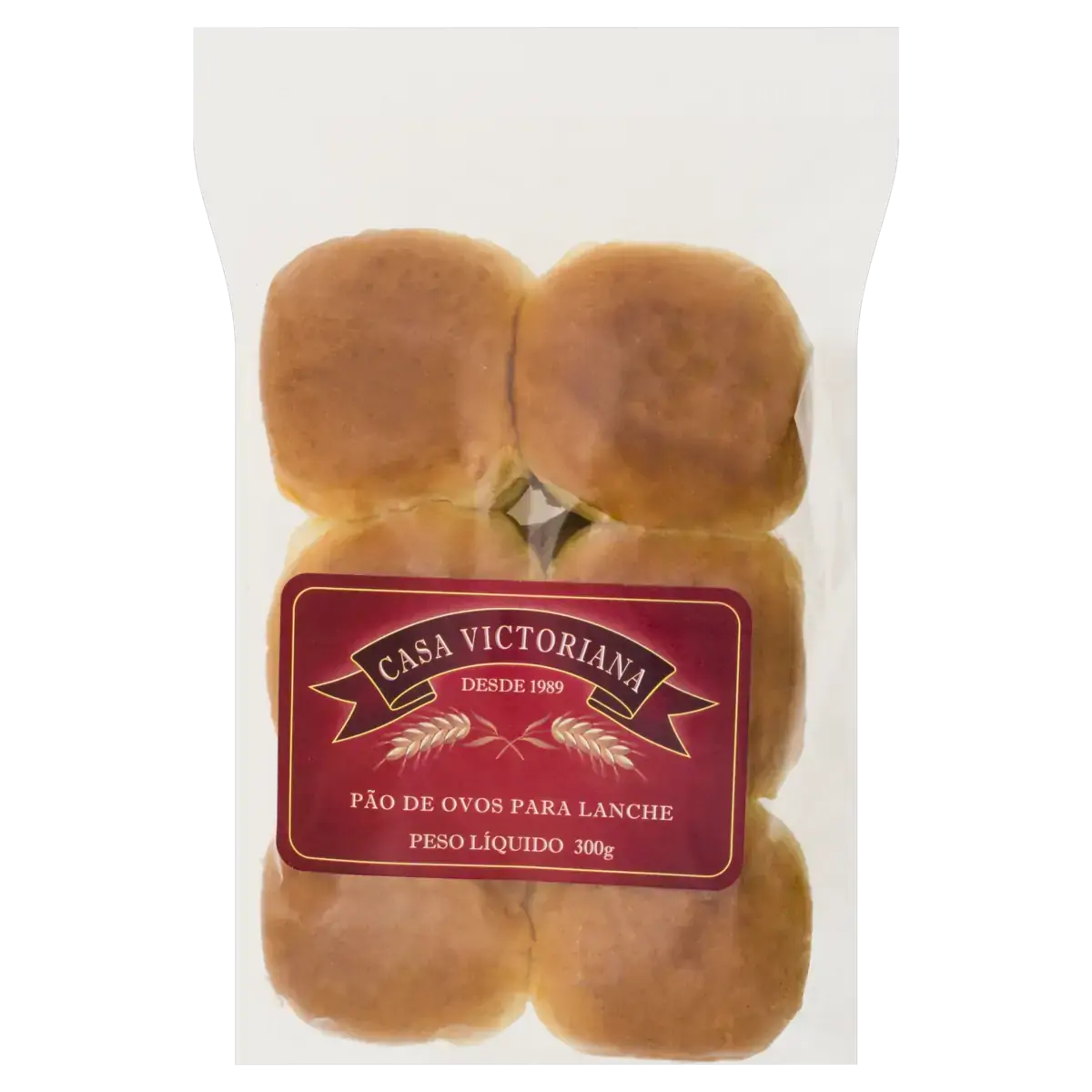 Pão de Ovos para Lanche Casa Victoriana Pacote 300g