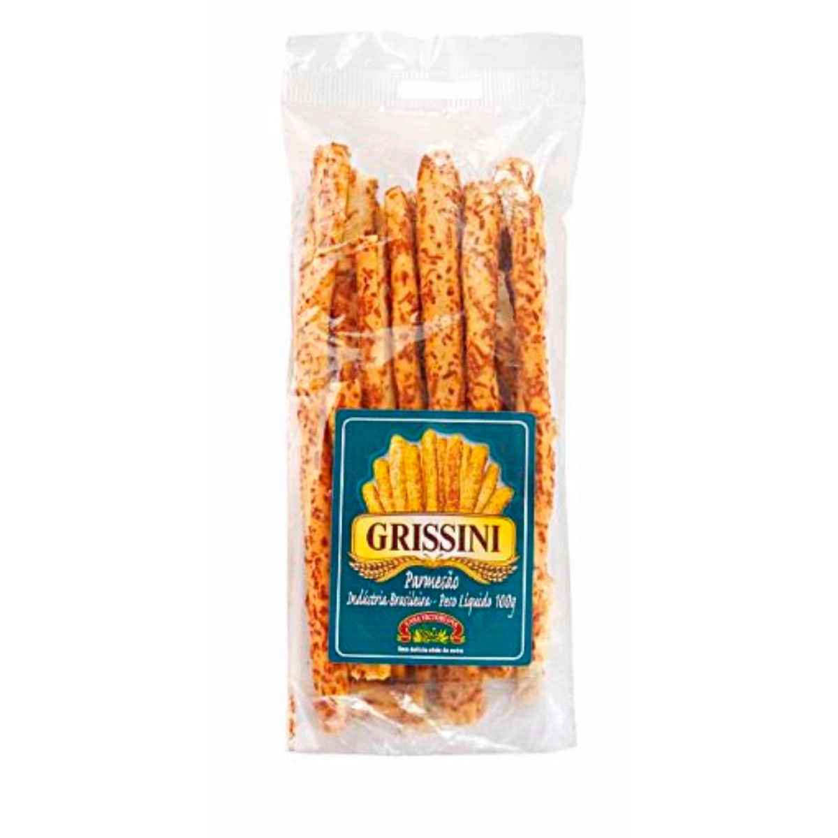 Grissini com Parmesão CASA VICTORIANA Pacote 100g