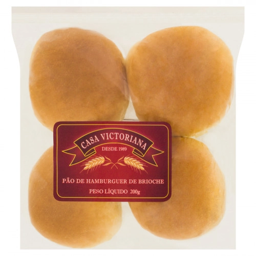 Pão Casa Victóriana Hambúrguer Australiano 240g