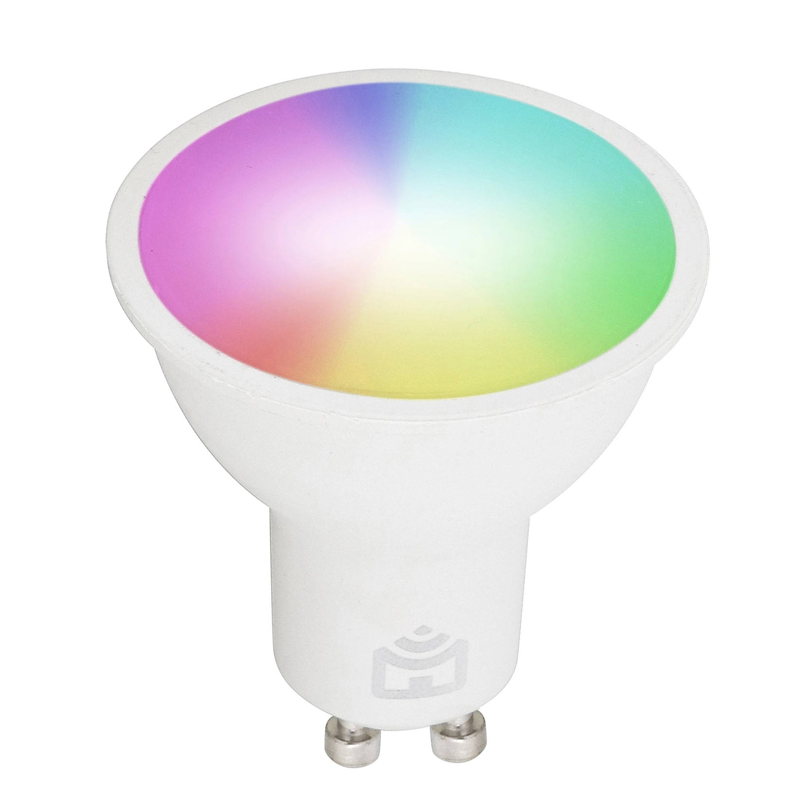 Lâmpada de LED Inteligente de Filamento GU10 Dicroica 4,5W 380lm Luz RGB Bivolt Positivo