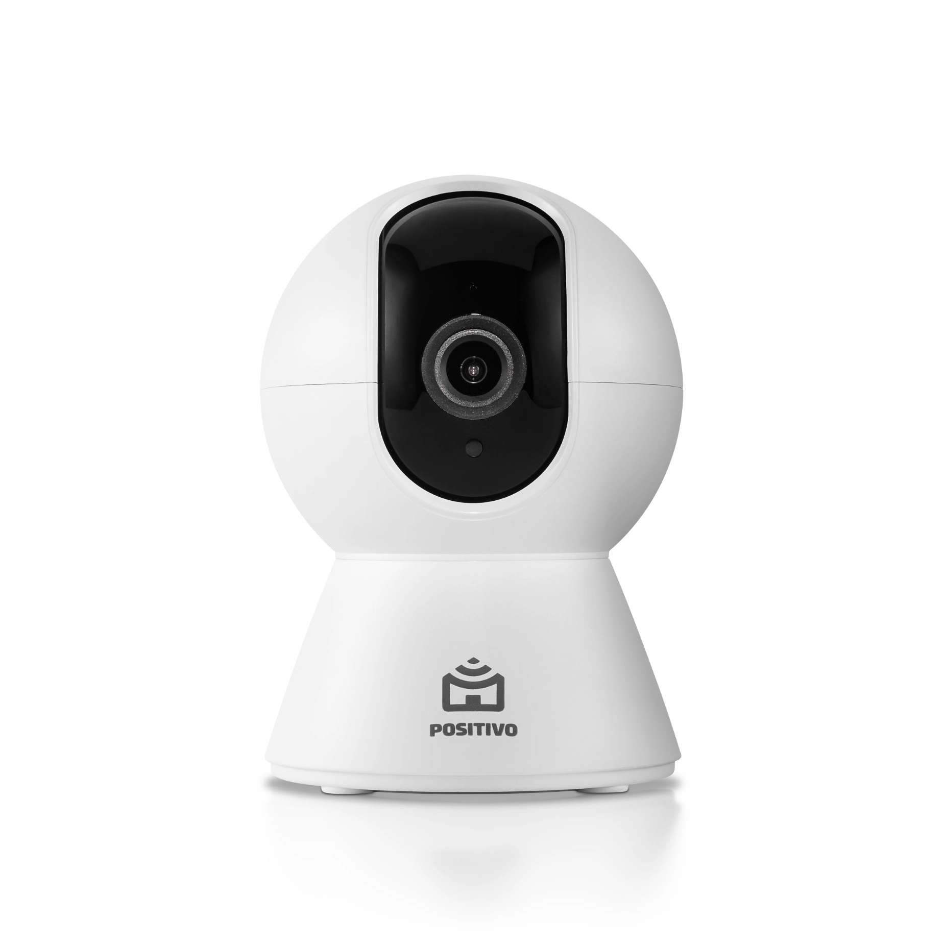 Câmera Smart Branca Bot 360° Wi Fi 2° Geração Positivo