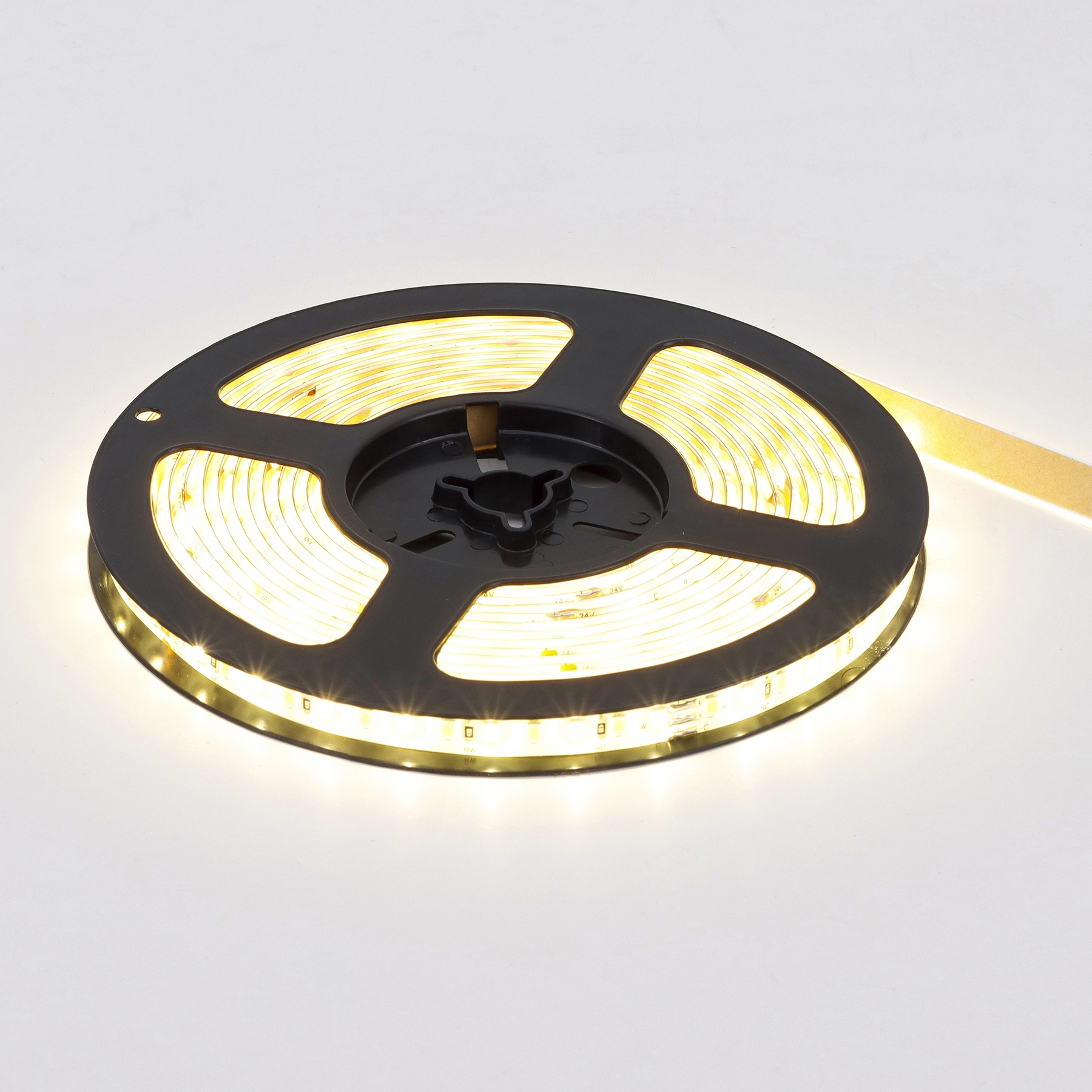 Fita LED Luz Amarela|Branca 5m IP44 Bivolt Positivo