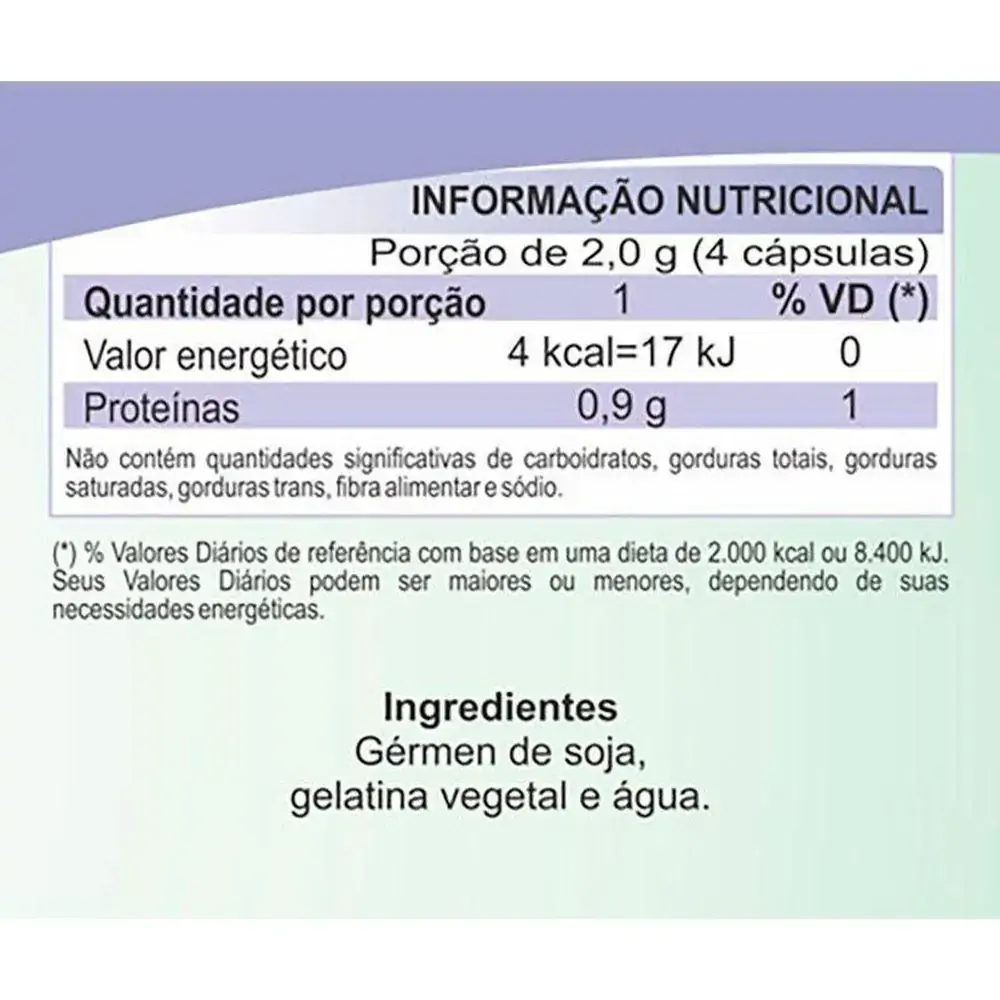 Gérmen De Soja 600mg 60 Caps Selachii