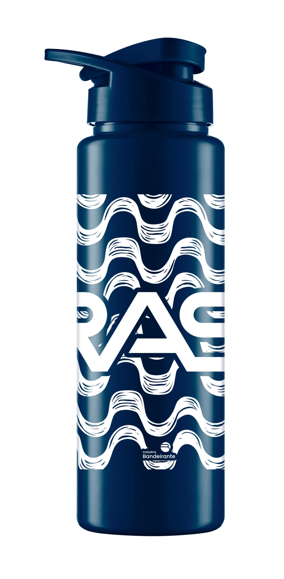 Garrafa Squeeze Sport 750ml Brasil Azul Esc