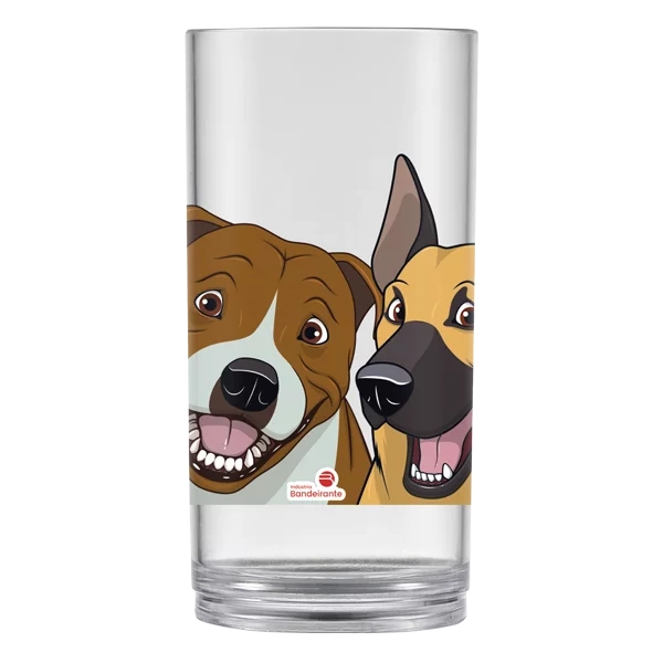 Copo New London Bandeirante 400ml Mix Dog
