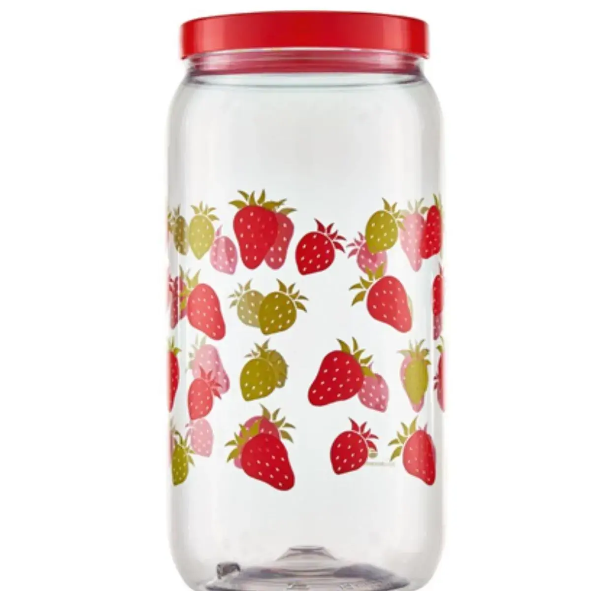 Pote Decorado Morango 2,7 Litros