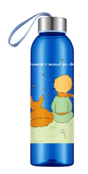 Garrafa Squeeze Pequeno Principe Azul 800ml 2685 Bandeirante