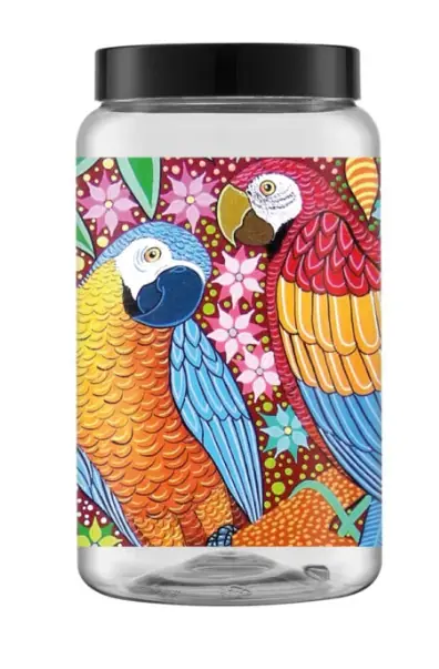 Pote Mantimento Redondo Fauna Flora 1450ml 3426 Bandeirante