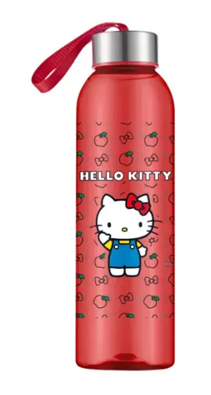 Garrafa Squeeze Hello Kitty Vermelho 800ml 3585 Bandeirante