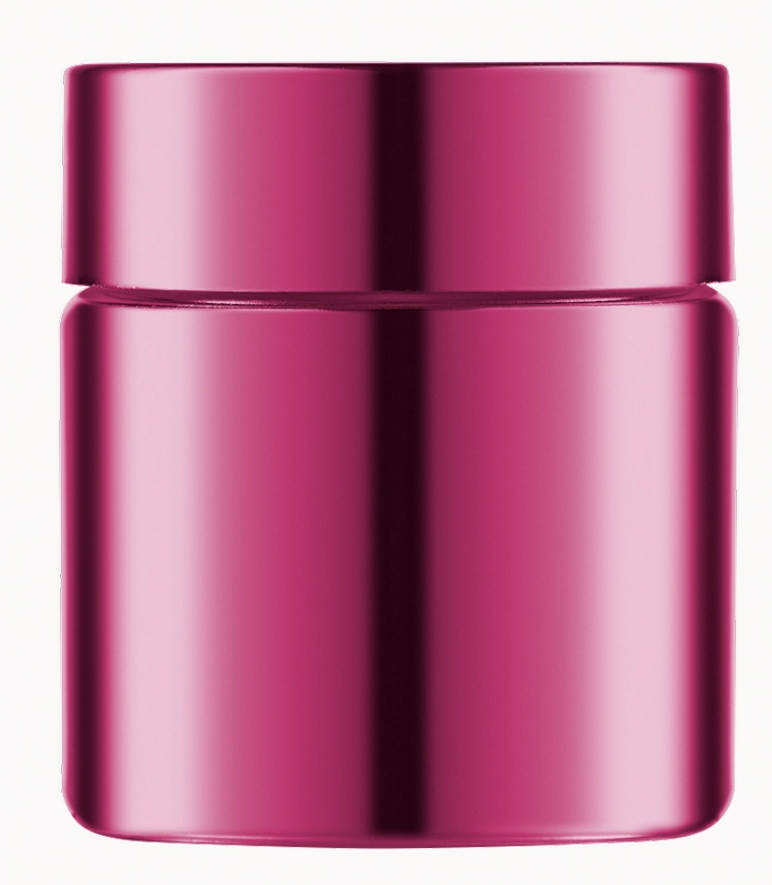 Porta Maquiagem Metalizado Rosa 150ml 3853 Bandeirante