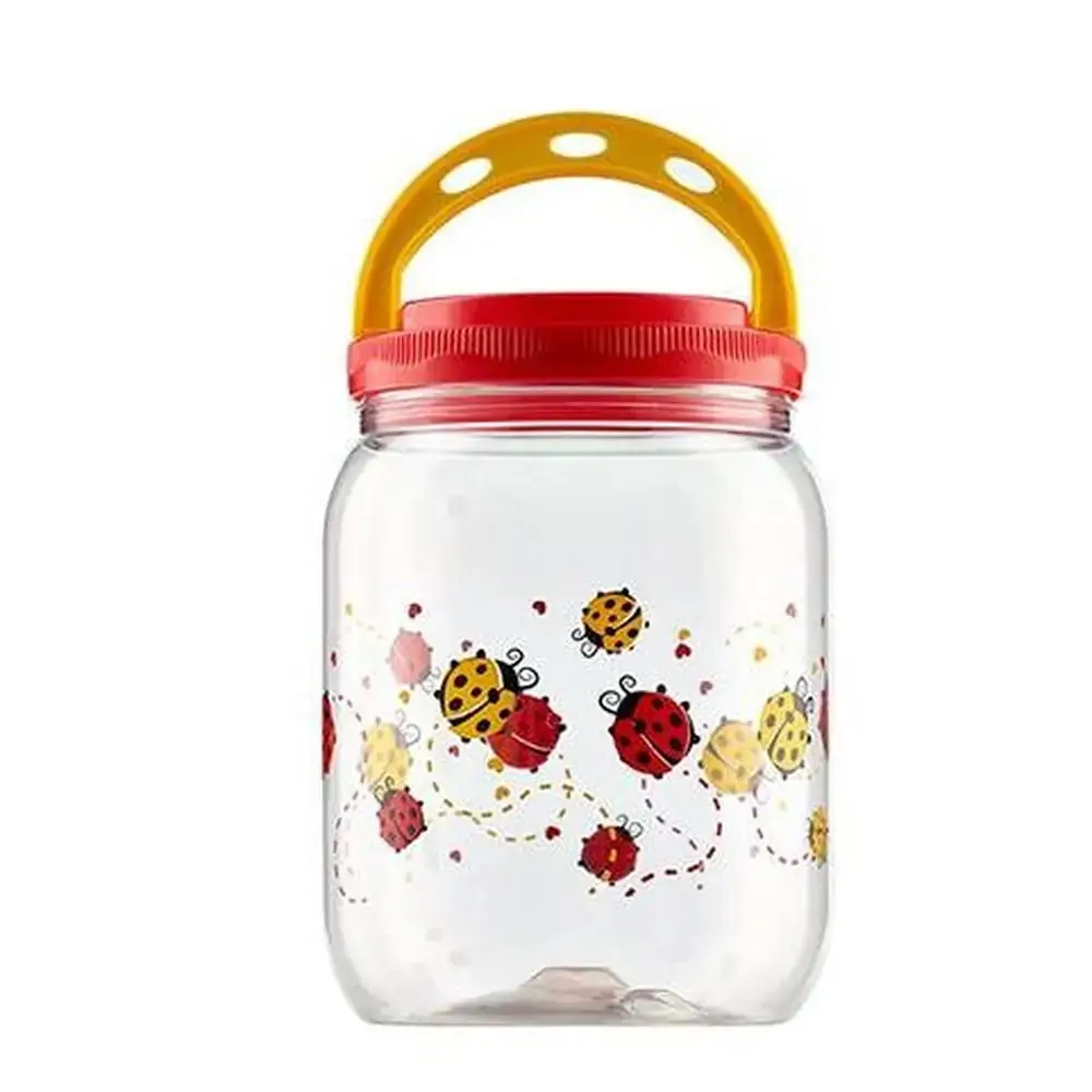 Pote Plast Fruta Dec Joaninha C/alca 1,7l