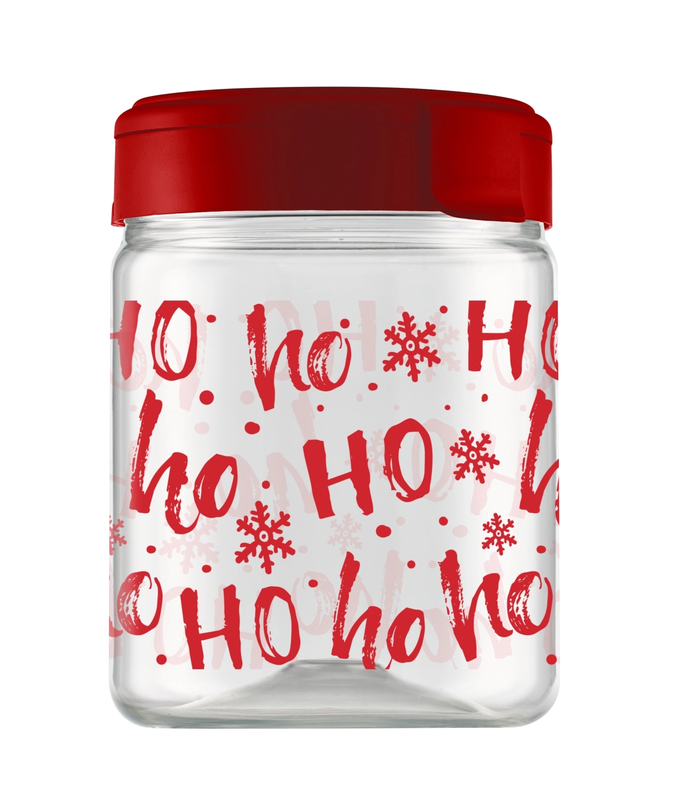 Pote Pet Bandeirante 650ml Transp Ho Ho Ho