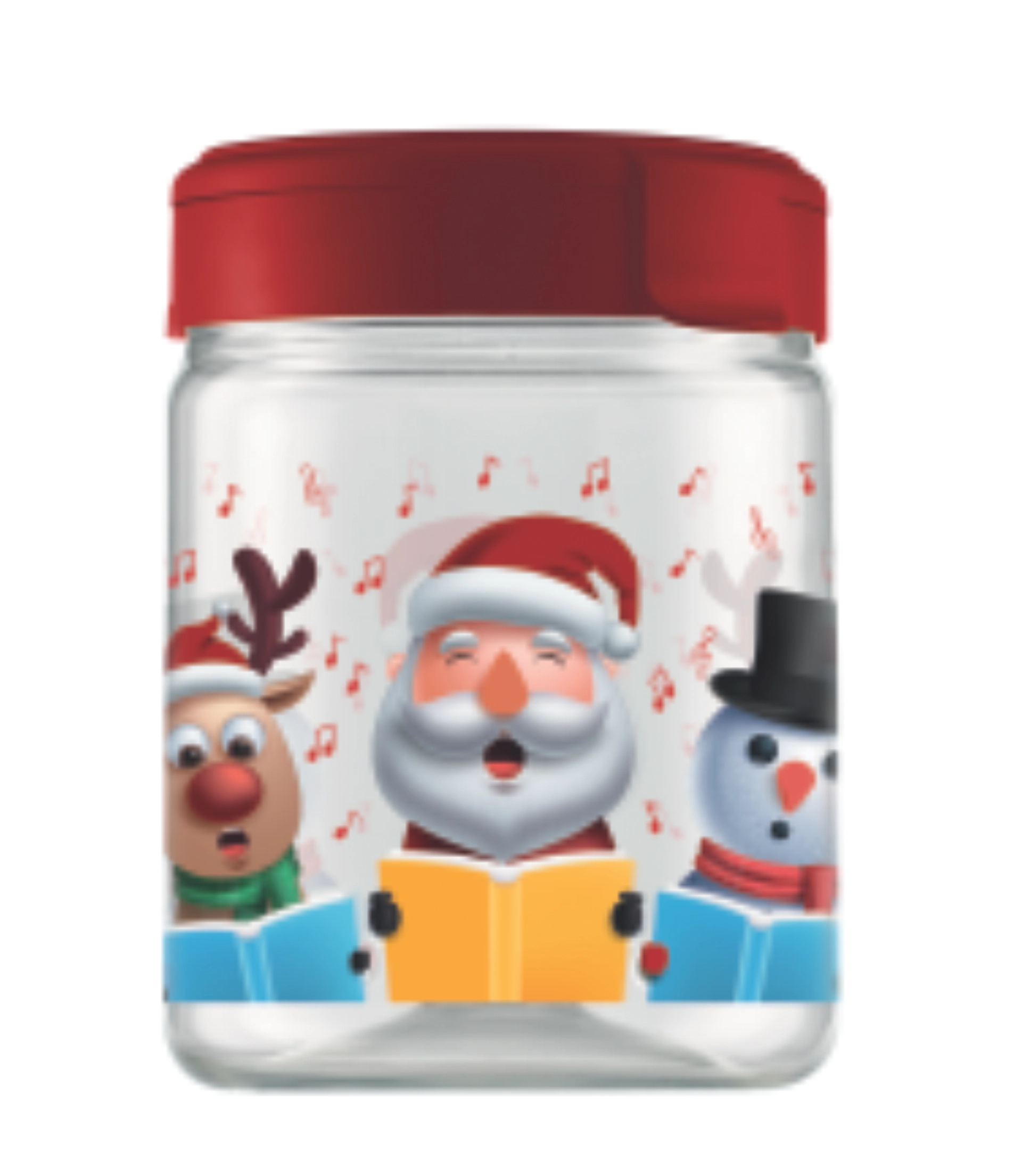 Pote Bandeirante 650ml Papai Noel/cancoes