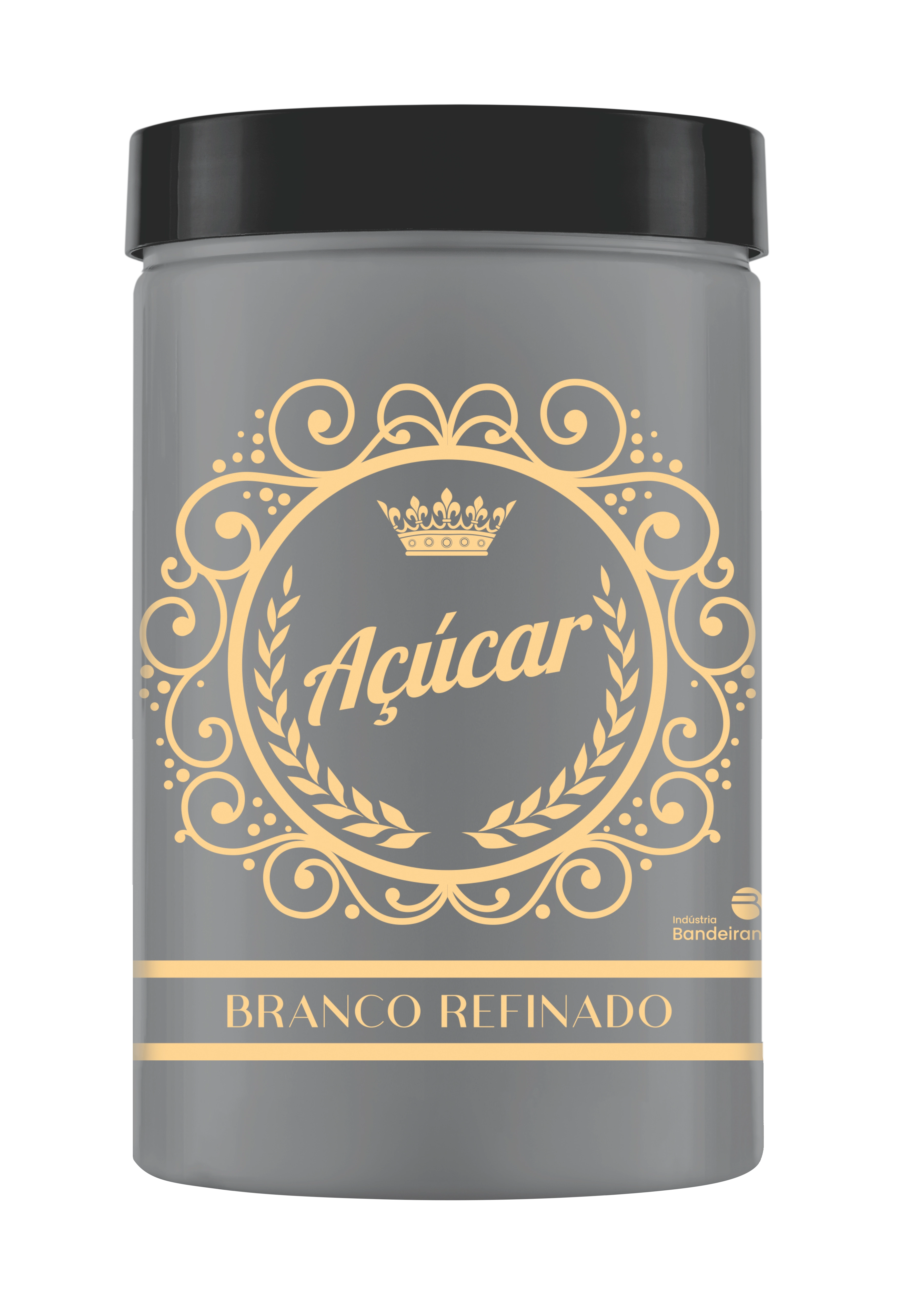 Pote Mantimento Classic Gray Acucar 1.5l/9805/bandeirante
