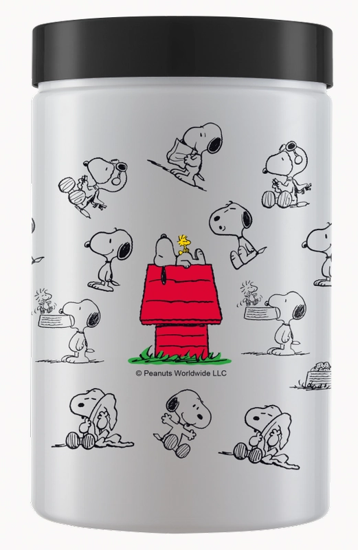 Pote Organizador Snoopys Branco 1500ml 9816 Bandeirante