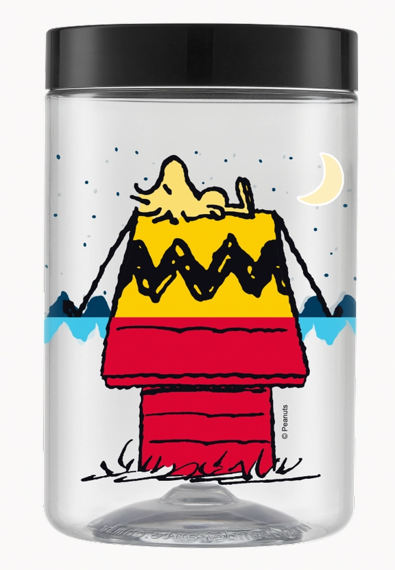 Pote Organizador Casinha Woodstock 1500ml 9821 Bandeirante