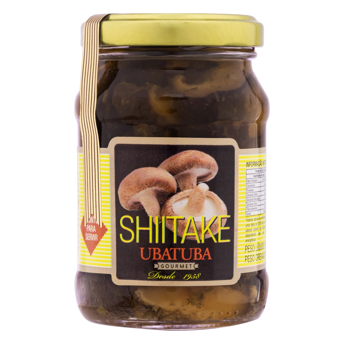 Shiitake Ubatuba 110gr Gourmet