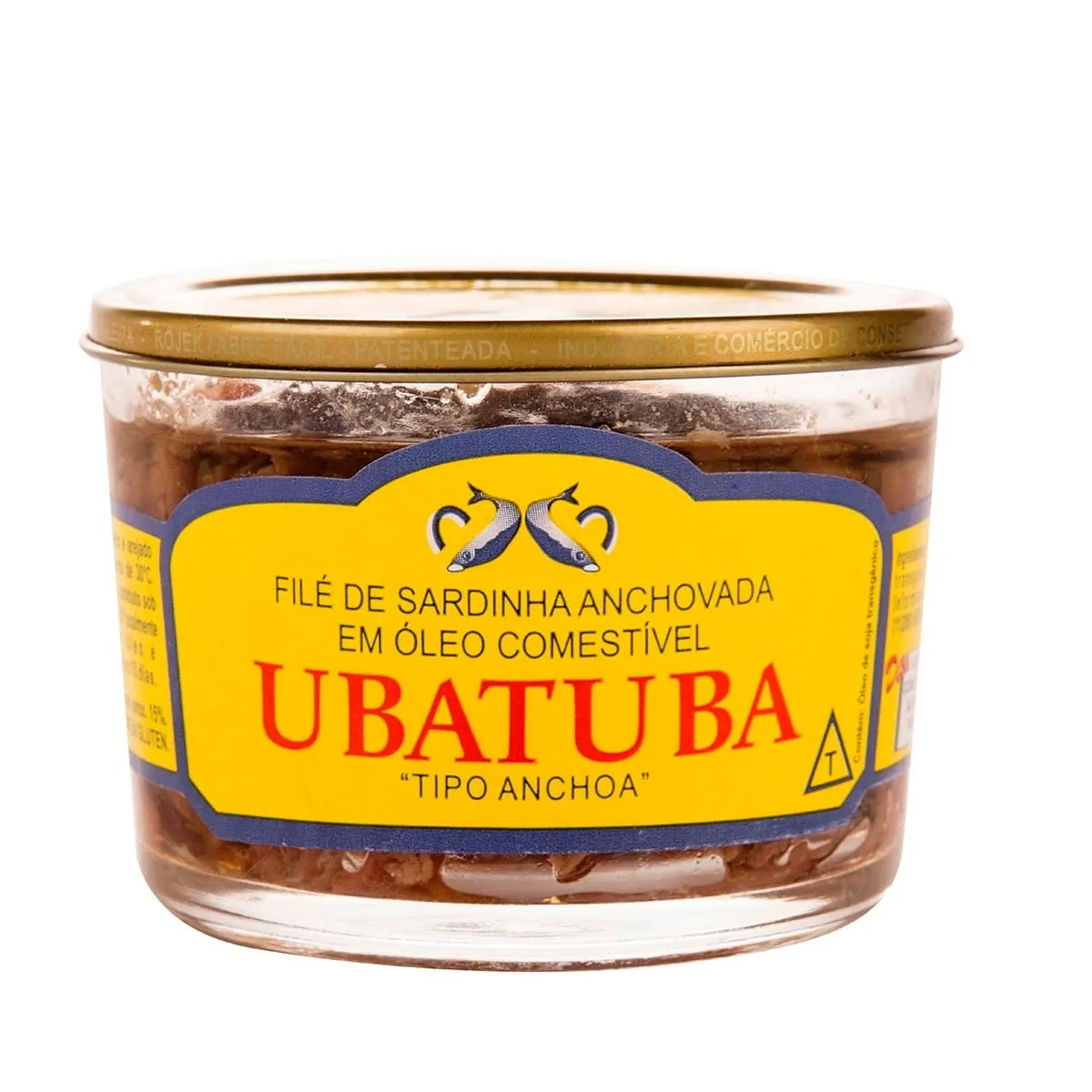 Filé De Sardinha Com óleo Ubatuba Vidro 110g