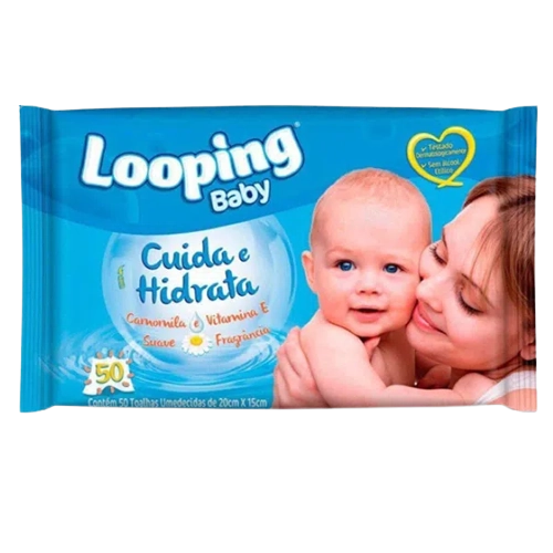 Lencos Umedecidos Looping 50un