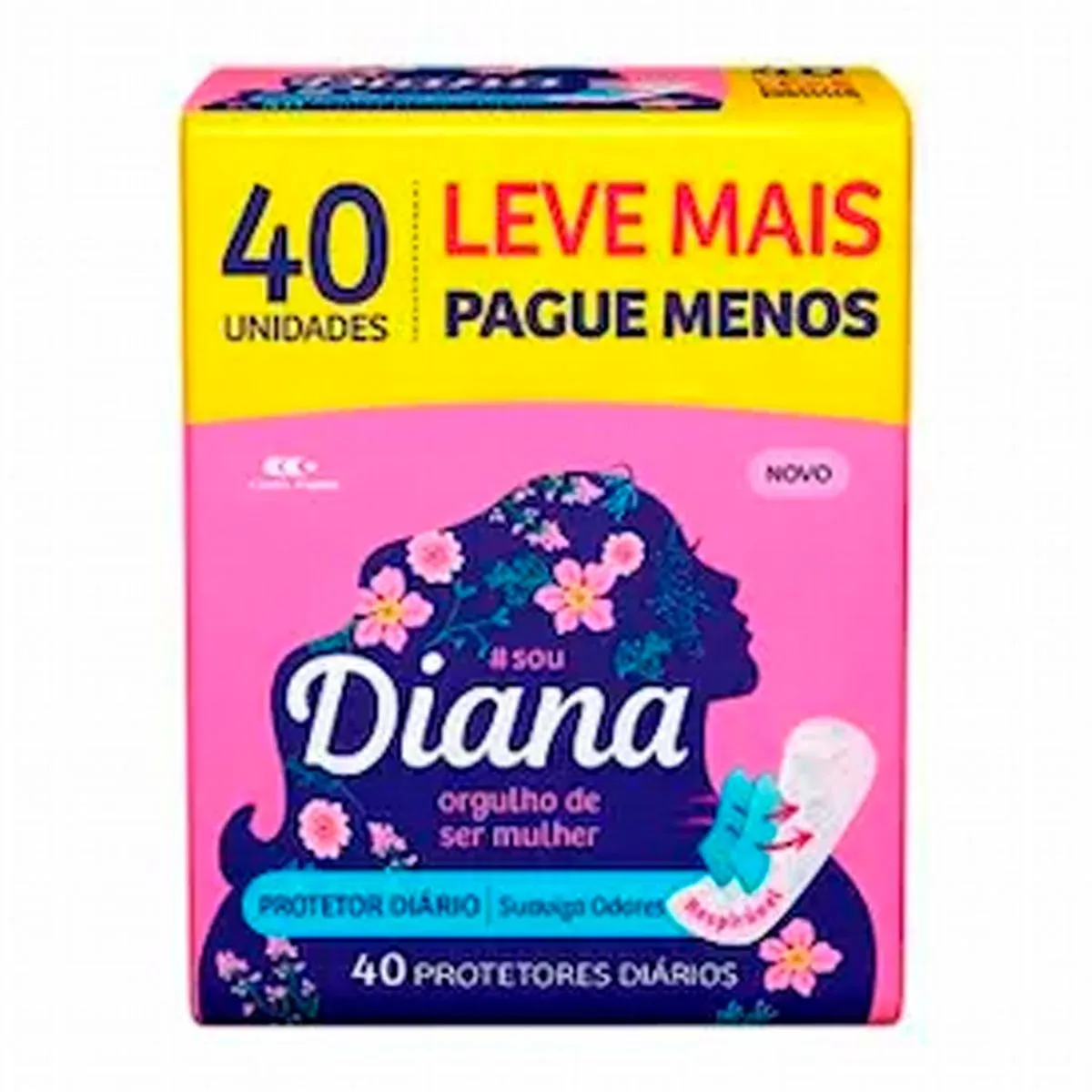 Abs Diana Protetor Diario C/40 Prom