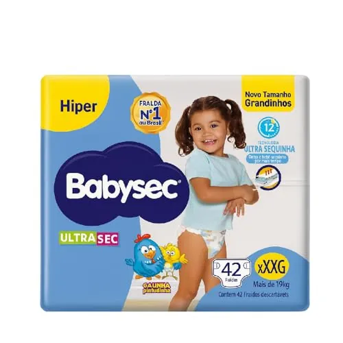 Fralda Babysec Hiper Xxxg C/42 Un