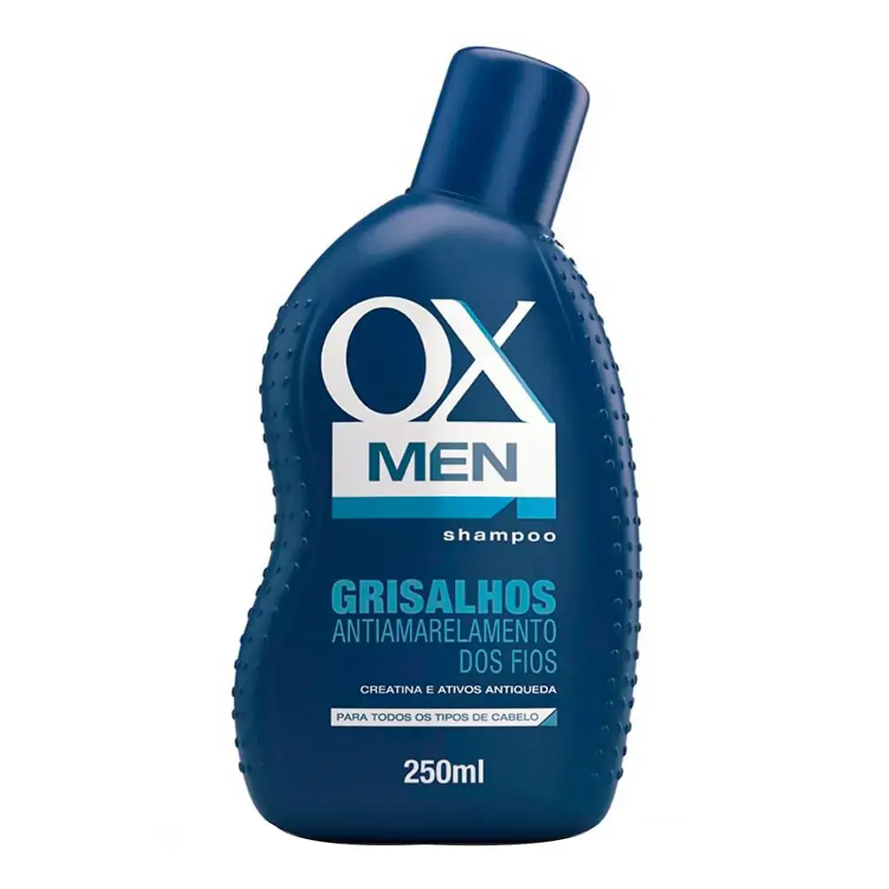 Shampoo Ox Plants Men Grisalhos