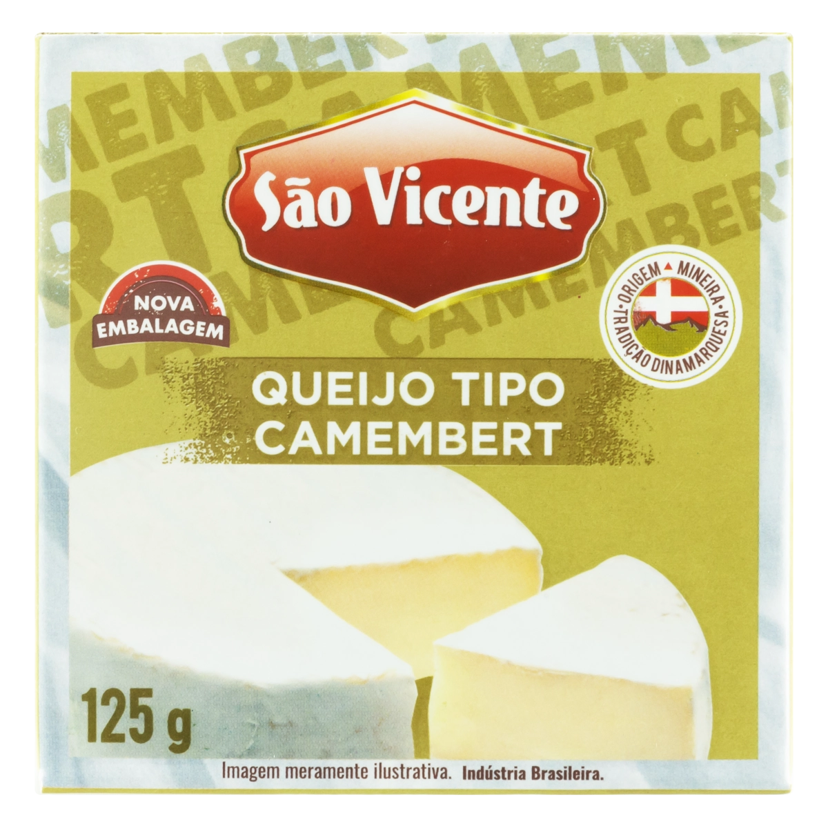 Queijo Camembert São Vicente 125g