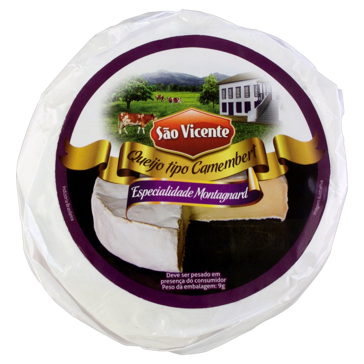 Queijo Camembert São Vicente Especialidade Montagnard