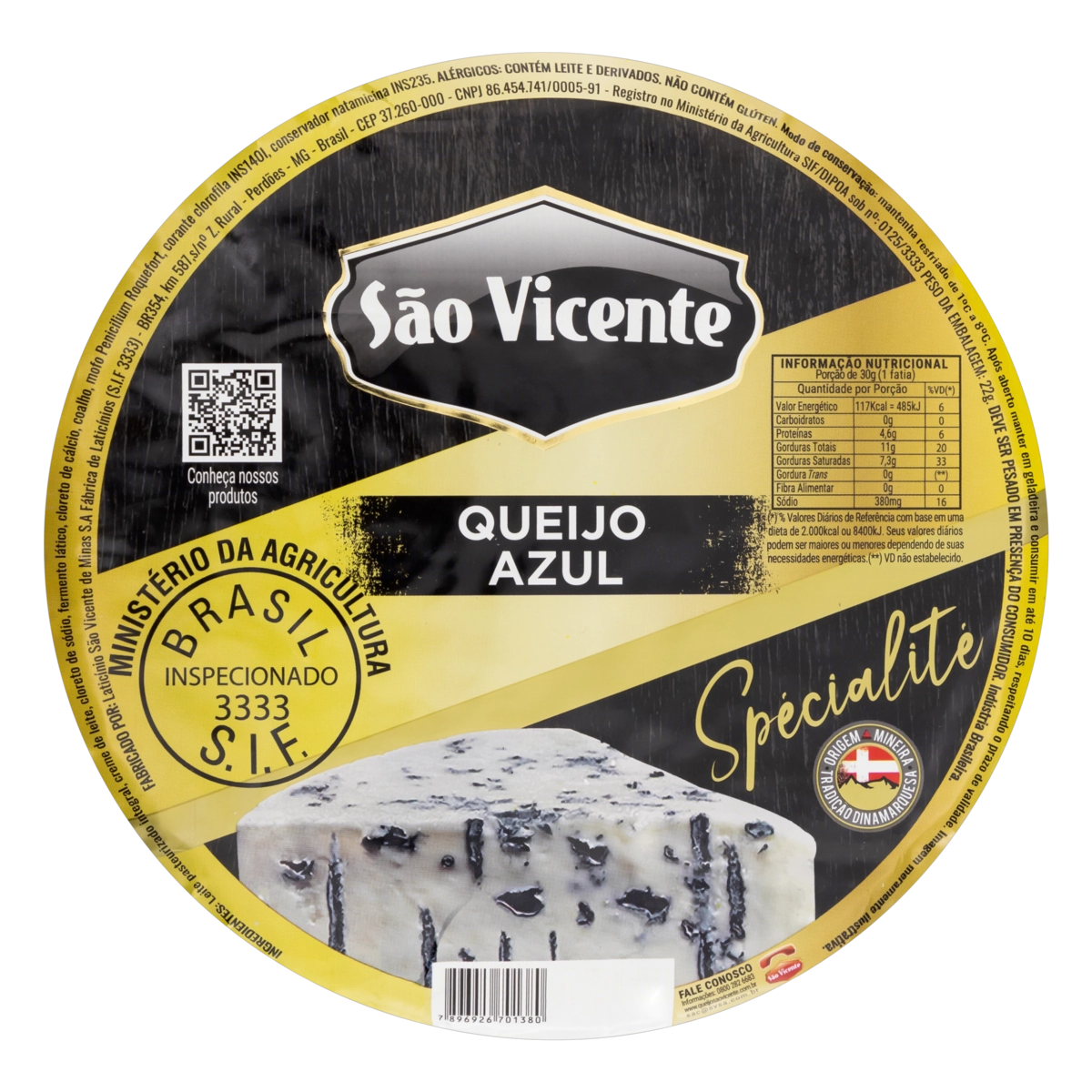 Queijo Azul São Vicente Spécialité