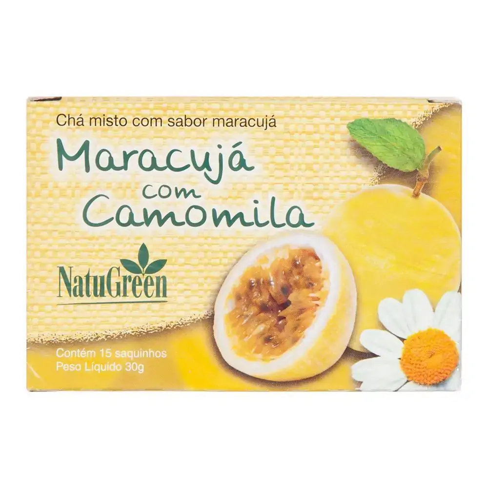 Cha Natugreen 2g X 15 Sachet Maracuja / Camomila