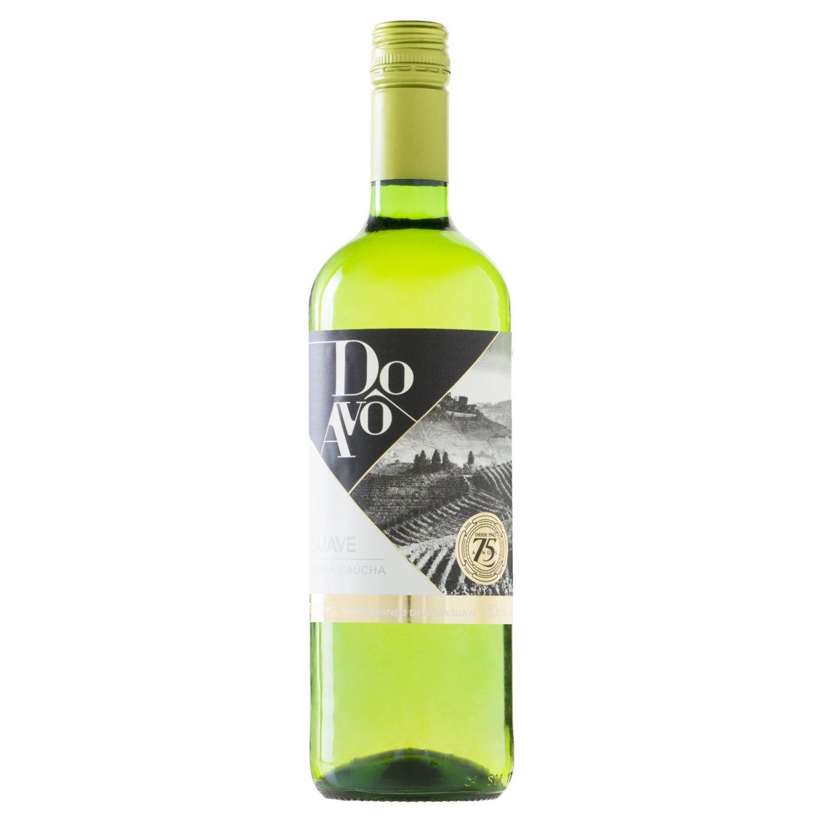 Vinho Brasileiro Branco Do Avô Serra Gaúcha Garrafa 750ml