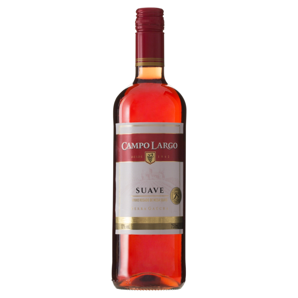 Vinho Bra Campo Largo Rosado 750ml Cx 12.0