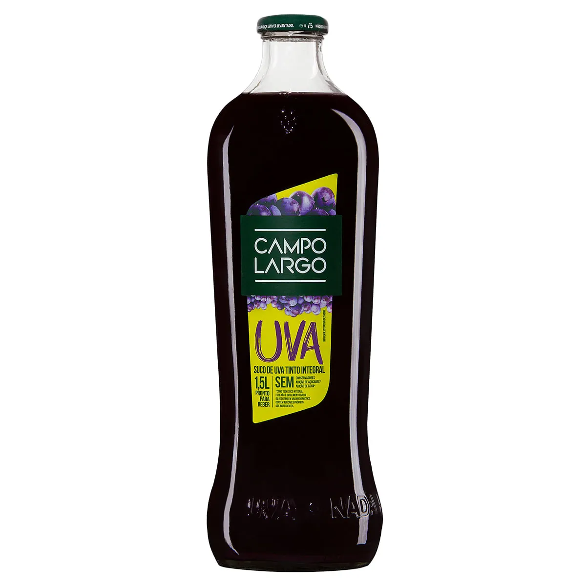 Suco de Uva Integral Campo Largo 1,5 Litros