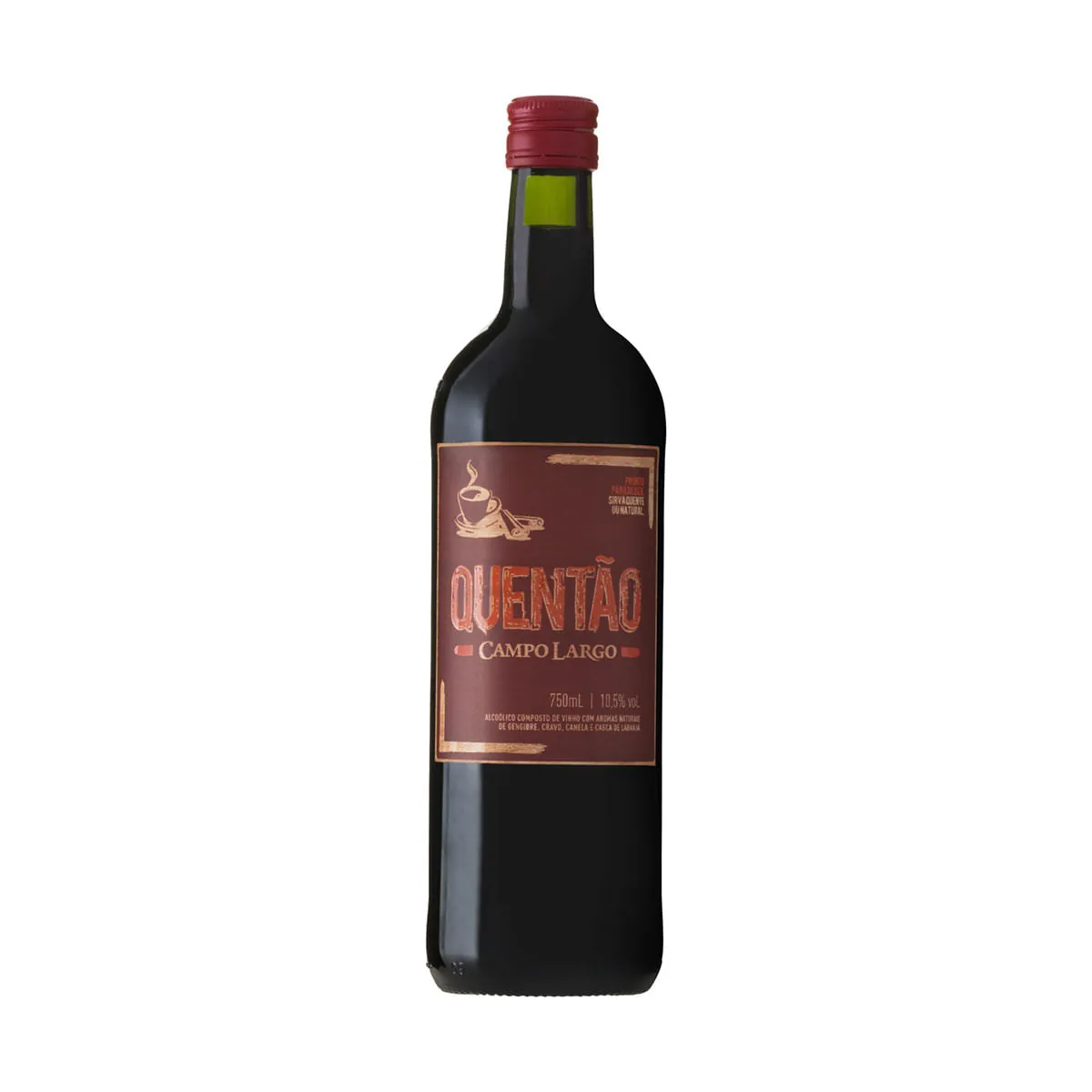 Quentão De Vinho Campo Largo Garrafa 750ml