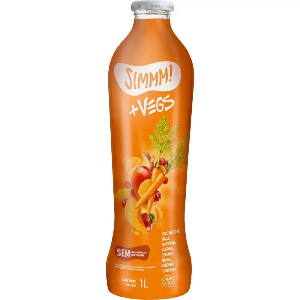 Suco Detox Simmm Orange 1l