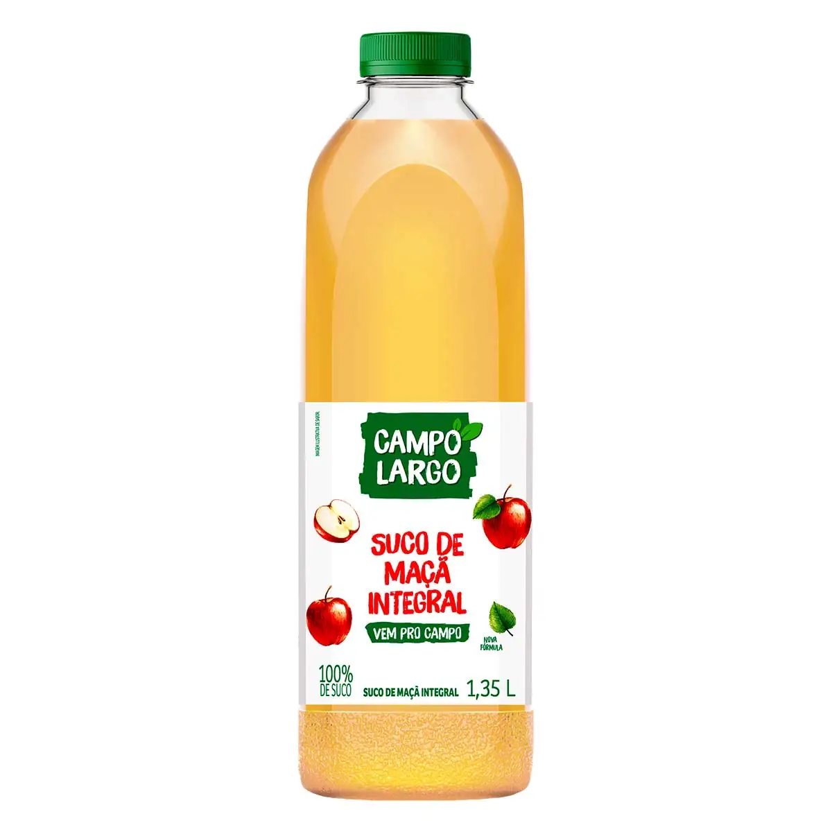 Suco Integral Maçã Campo Largo Garrafa 1,35l