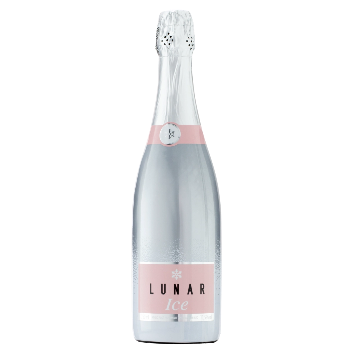 Espumante Brasileiro Rosé Demi Sec Ice Lunar Chardonnay Pinot Noir Garrafa 750ml