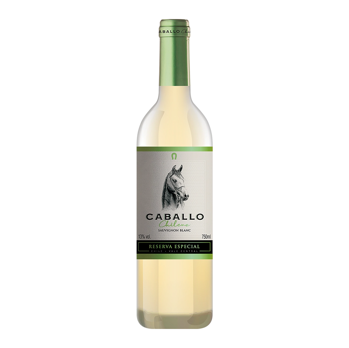 Vinho Chileno Branco Seco Reserva Especial Caballo Sauvignon Blanc Valle Central Garrafa 750ml
