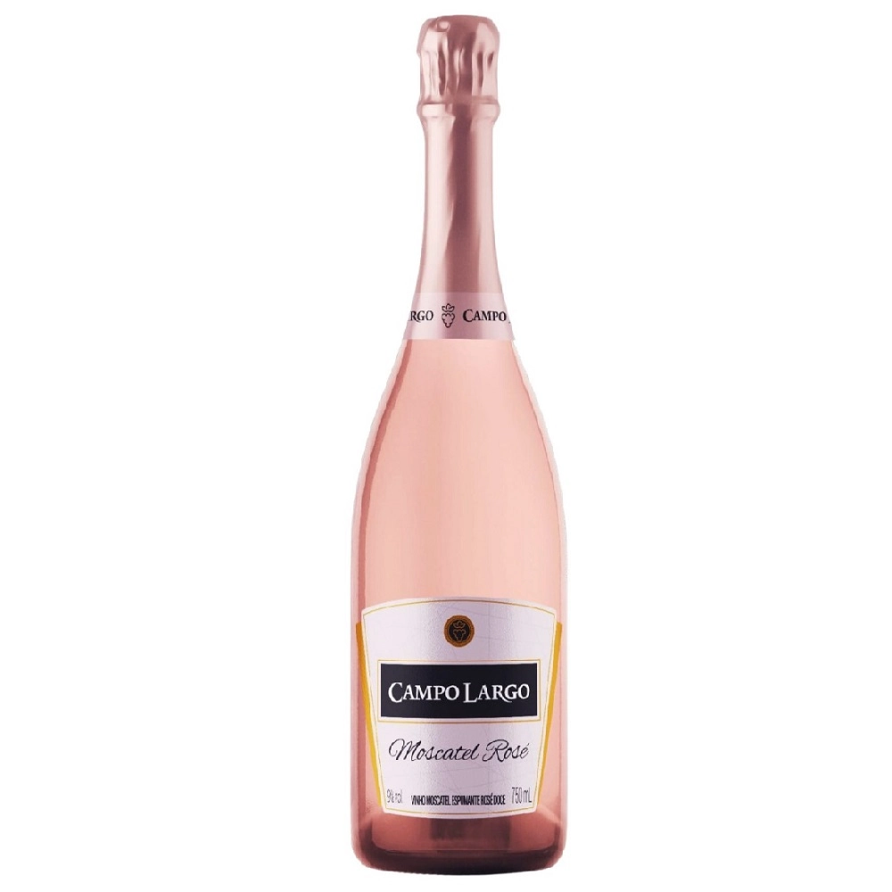 Beb Espumante Campo Largo Moscatel Rose 750ml