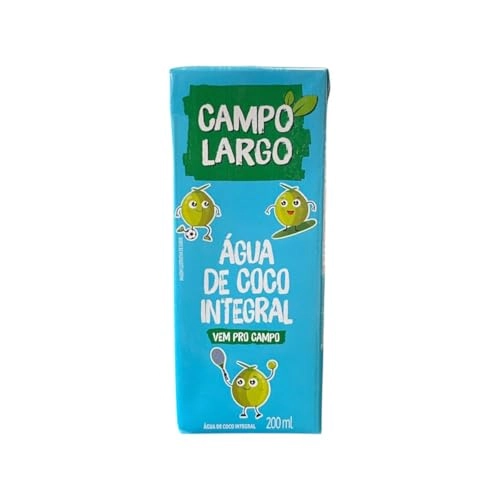 água De Coco Campo Largo 200 Ml