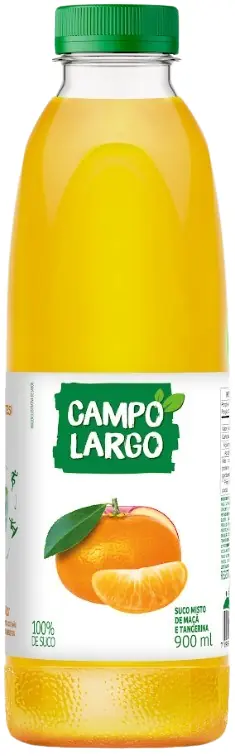 Suco Maçã E Tangerina Campo Largo Garrafa 900ml