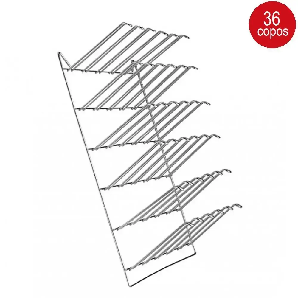 Suporte P/36 Copos Crom Hr Abc