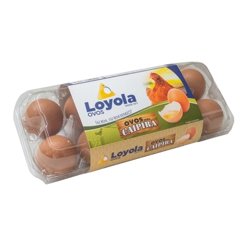 Ovos Caipira Loyola 10un