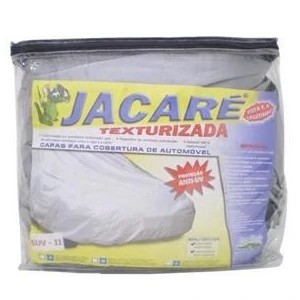 Capa para Carro (P) Prata Jacaré Standard Simples - BEZI 18