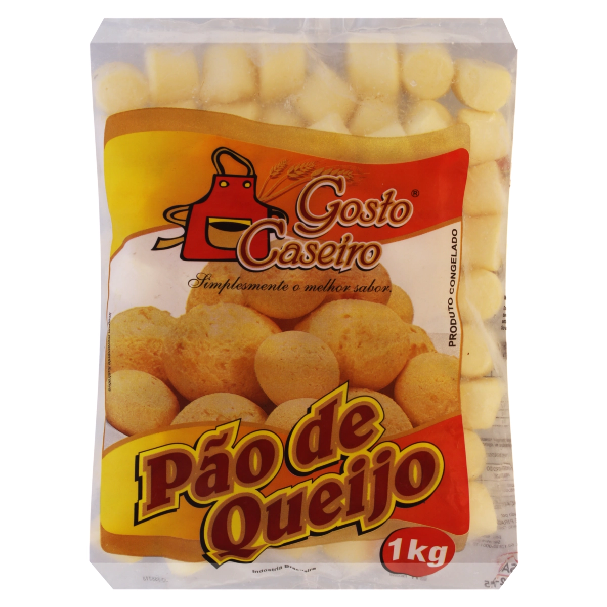 Pão De Queijo Congelado Gosto Caseiro Premium Pacote 1kg